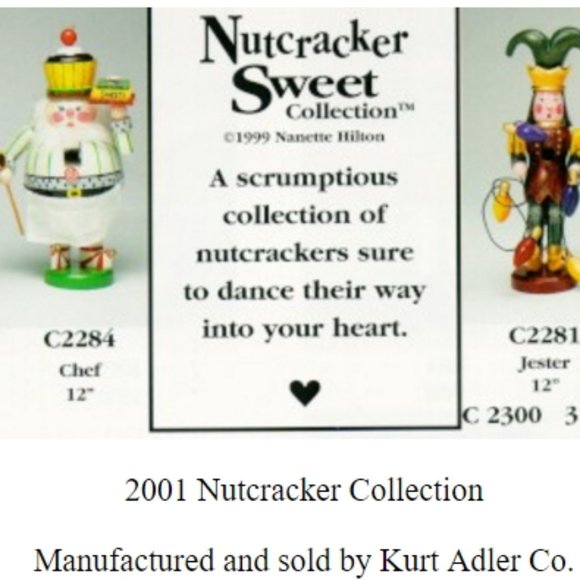 3 Vintage Michael WOLFE  Fine Nutcrackers Nutcracker Ornaments - Picture 9 of 9